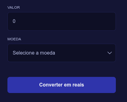Conversor de Moeda
